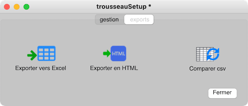 outils trousseaux